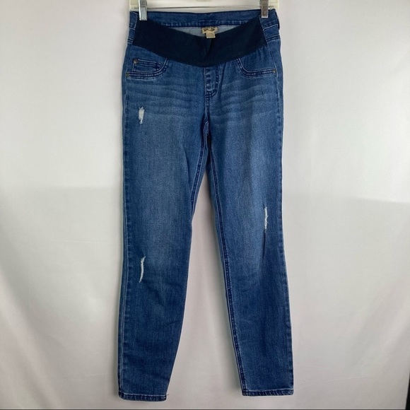 Maternity blue jeans size small - Picture 1 of 7